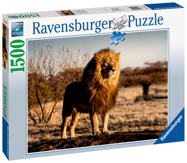 Ravensburger Puzzle 1500 Pc Lion 1