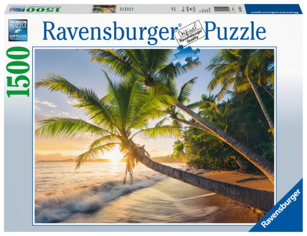 Ravensburger Puzzle 1500 pc Beach Hideaway 1