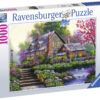 Ravensburger Puzzle 1000 pc Romantic Cottage 3