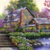 Ravensburger Puzzle 1000 pc Romantic Cottage 5