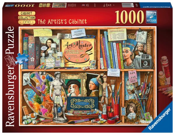 Ravensburger puzzle 1000 pc The Artist's Office 1
