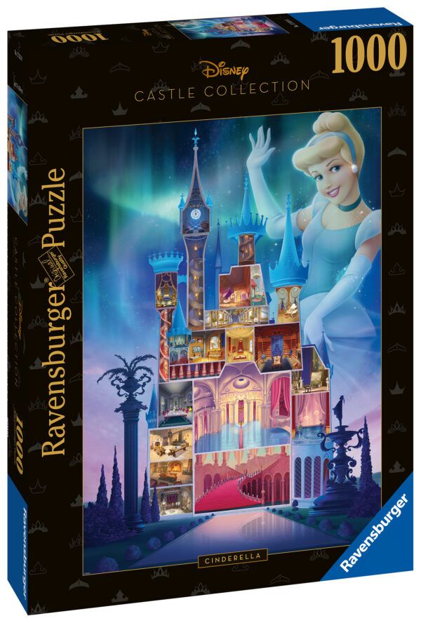 Ravensburger Puzzle 1000 Pc Cinderella's Castle 1
