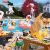 Ravensburger puzzle 1000 pc Summer Day for Dogs 5