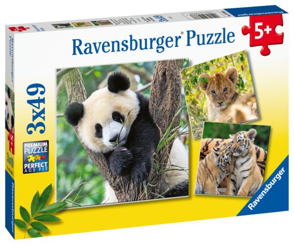 Ravensburger Puzzle 3x49 pc Wild Nature 1