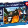 Ravenburgeri Puzzle 3x49 pc How to train your dragon. 3