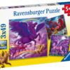 Ravensburger puzzle 3x49 pc Mythical Grandeur 3
