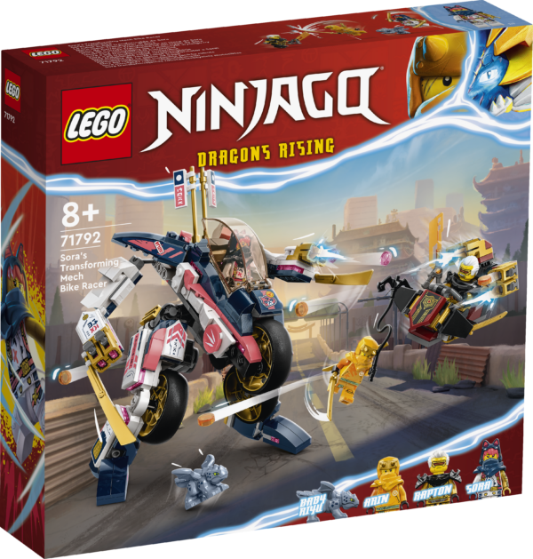 LEGO Ninjago Sora's Transforming Mech Bike Racer 1