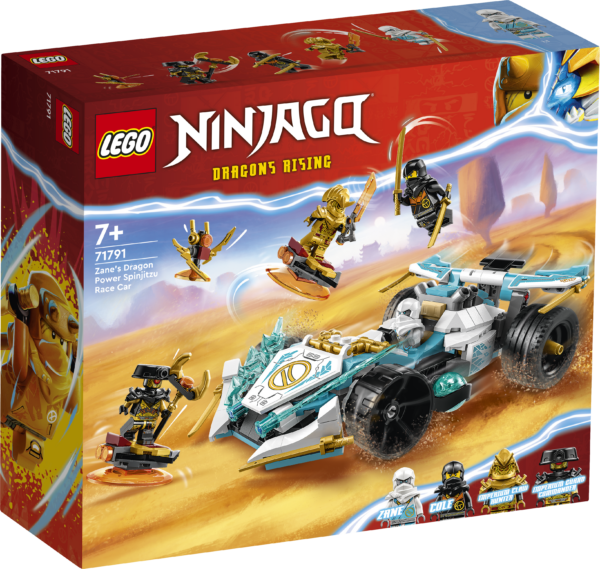 LEGO Ninjago Zane's Dragon Power Spinjitzu Racing Car 1