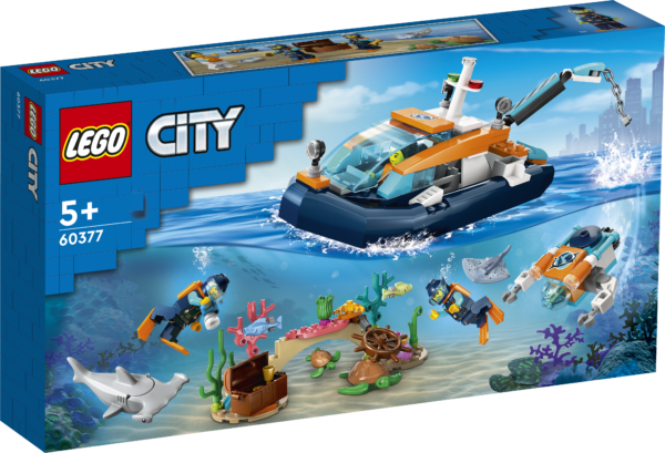 LEGO City Explorer Diving Boat 1