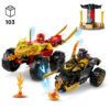 LEGO Ninjago Kai and Ras's Car and Bike Battle 5