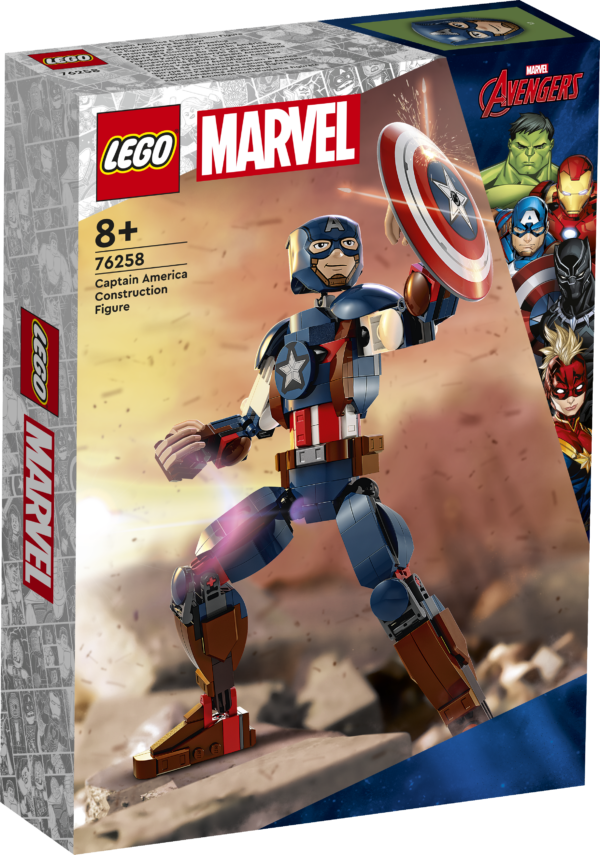 LEGO Super Heroes Captain America Construction Figure 1