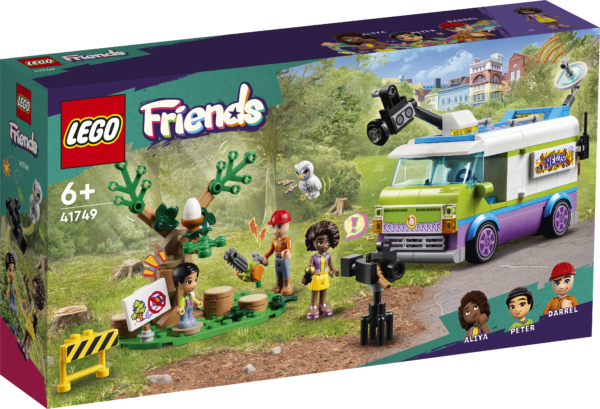 LEGO Friends Newsroom Van 1