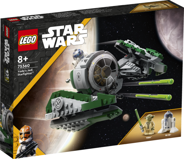 LEGO Star Wars Yoda Jedi Starfighter 1