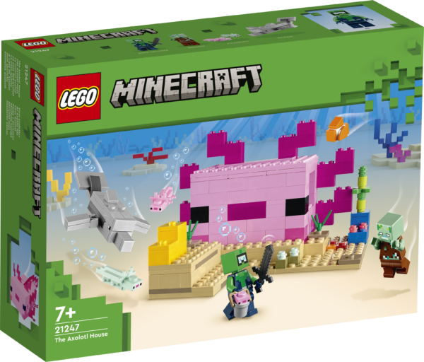 LEGO Minecraft The Axolotl House 1