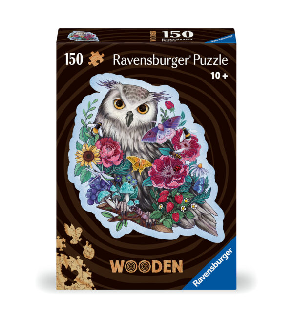 Ravensburger Wooden Puzzle 150 pc Owl 1