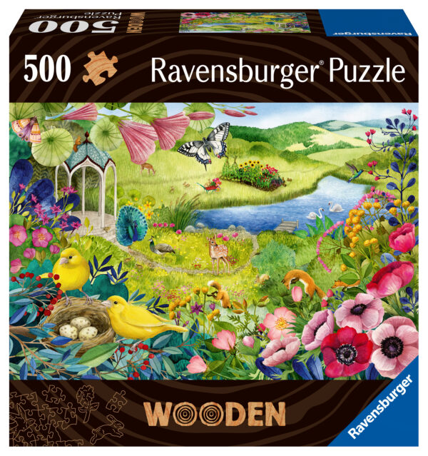 Ravensburger Wooden Puzzle 500 pc Wonderful Nature 1