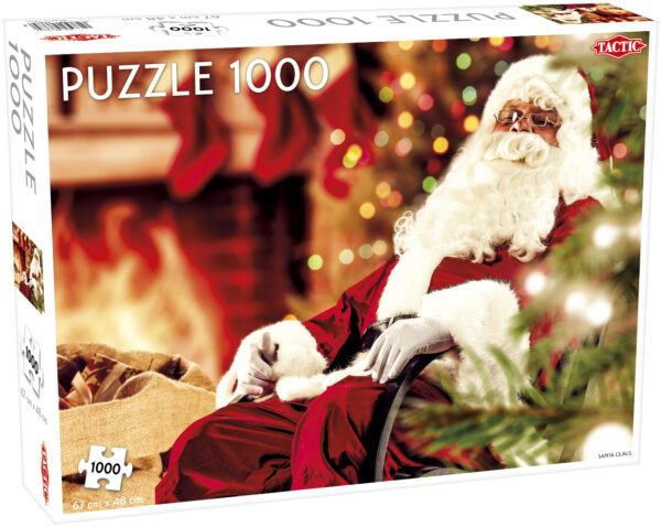 Tactic puzzle 1000 pc Santa Claus in a Rocking Chair 1