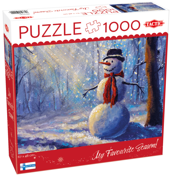 Tactic puzzle 1000 pc Happy Snowman 1