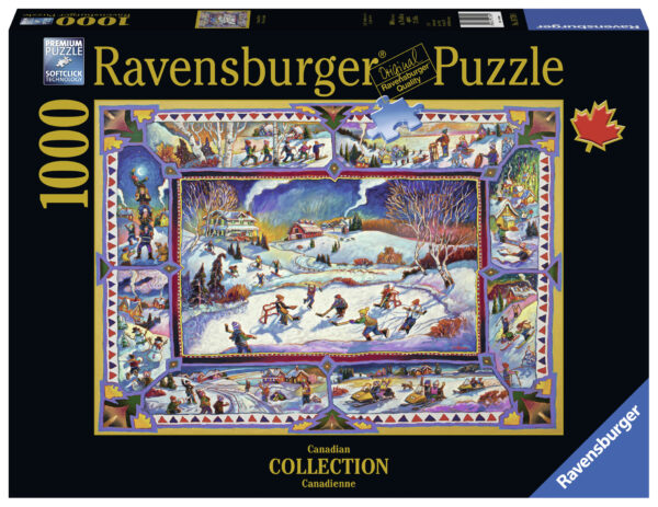 Ravensburger Puzzle 1000 pc Canadian Winter 1