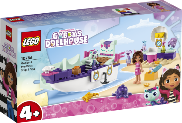 LEGO Gabby´s Dollhouse Gabby & MerCat's Ship & Spa 1