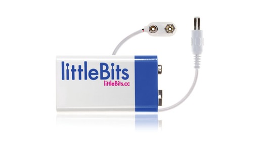 littleBits 9v Battery + Cable 1