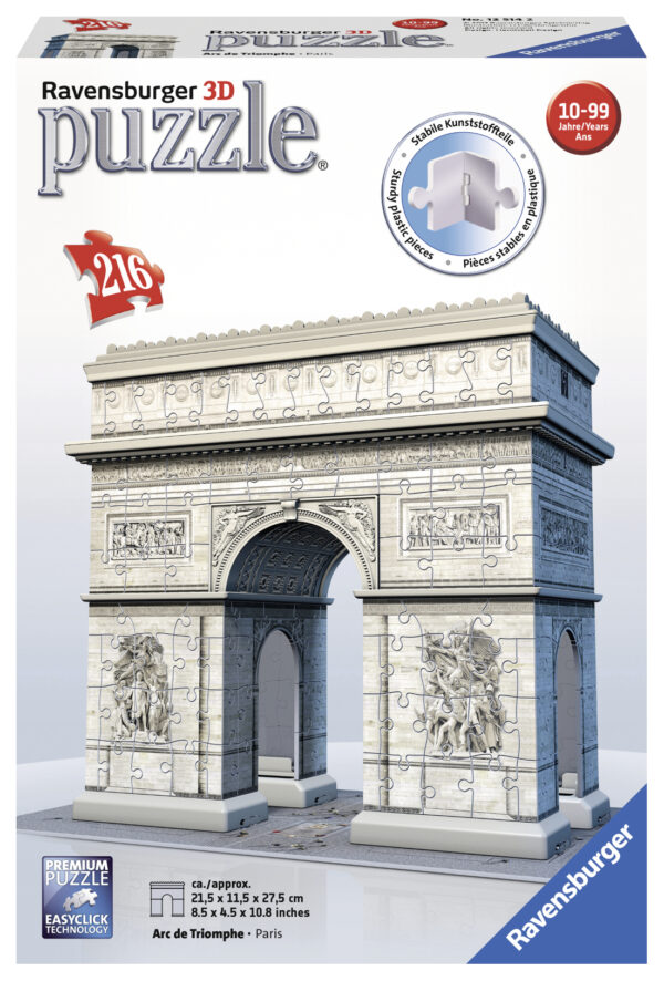 Ravensburger 3D Puzzle Arc de Triomphe 1