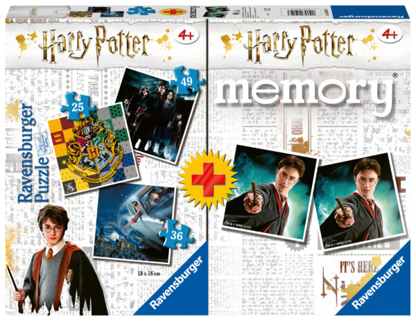 Ravensburger Board Game Memory+ Puzzle Harry Potter 1