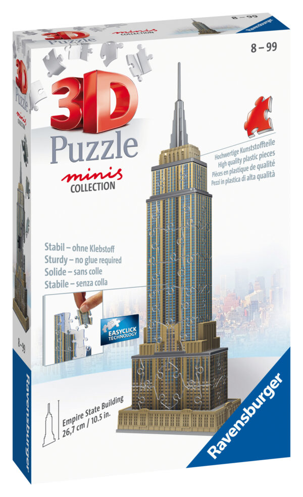 Ravensburger 3D mini puzzle 66 pc Empire State Building 1