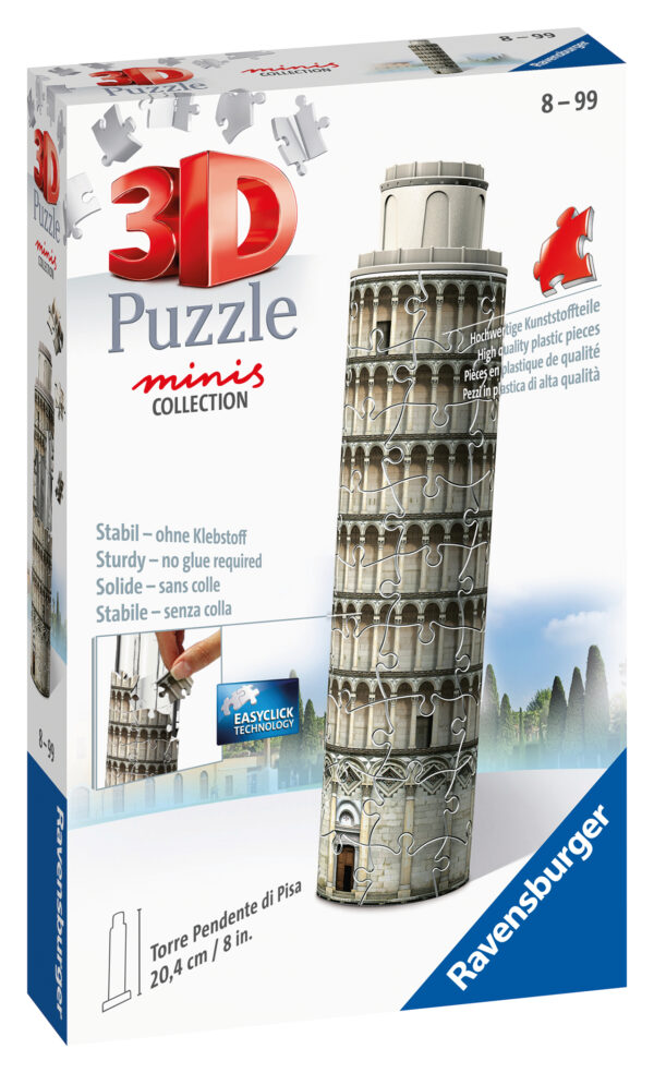Ravensburger 3D mini puzzle 60 pc Leaning Tower of Pisa 1