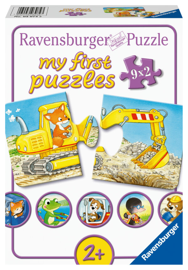 Ravensburger Puzzle 9x2 pc My First 1