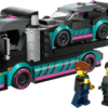 LEGO City Race Car and Car Carrier Truck 7