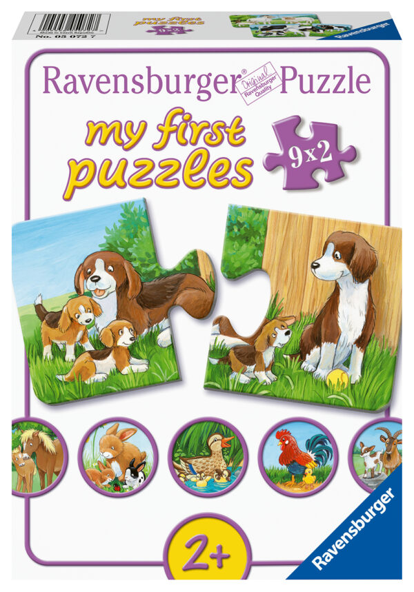 Ravensburger Puzzle 9x2 pc My First 1