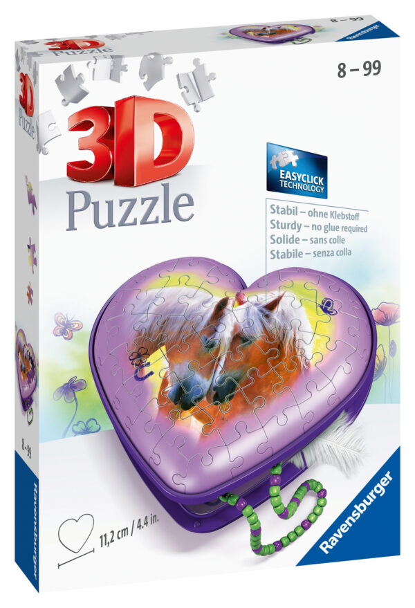 Ravensburger 3D Puzzle Jewelry Box Horse 1