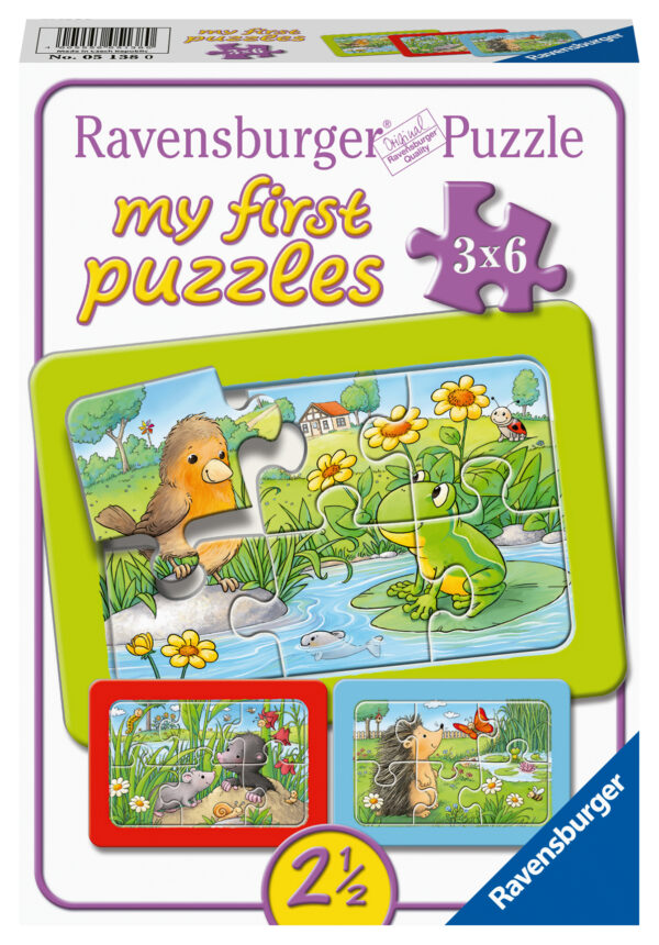 Ravensburger Puzzle 3x6 pc My First Puzzle 1