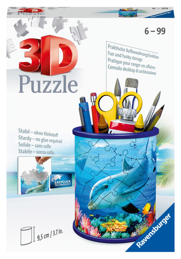 Ravensburger 3D Puzzle Pencil Cup Underwater World 1