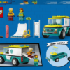 LEGO City Emergency Ambulance and Snowboarder 15