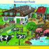 Ravensburger Frame Puzzle 33 pc Animals and their Families 3