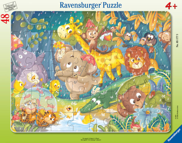 Ravensburger Frame Puzzle 48 pc It's Raining 1