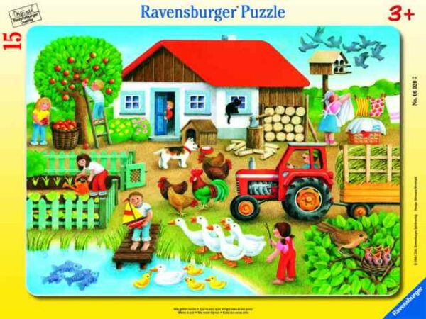 Ravensburger Frame Puzzle Where to put it 15 pc 1