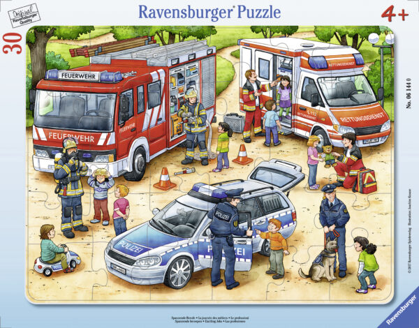 Ravensburger Frame Puzzle 30 pc Special Jobs 1