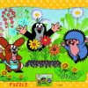 Dino Frame Puzzle 12 pc, The Mole Gardener 3