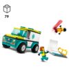 LEGO City Emergency Ambulance and Snowboarder 5