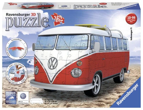 Ravensburger 3D Puzzle Volkswagen Camper Van 1