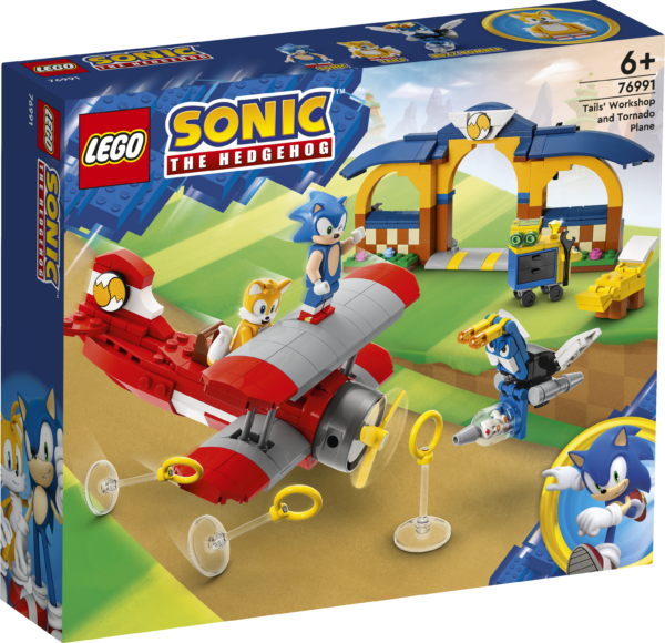 LEGO Sonic the Hedgehog Tails' Workshop and Tornado Plane 1