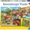 Ravensburger Puzzle 3x49 pc A Day with Horses Puzzle 11