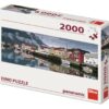 Dino Panoramic Puzzle 2000 pc Fishing Village 7