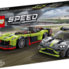 LEGO Speed Champions Aston Martin Valkyrie AMR Pro and Aston Martin Vantage GT3 19