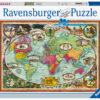 Ravensburger Puzzle 1000 pc World Map 7