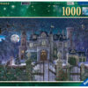 Ravensburger puzzle 1000 pc Snowy Mansion 7