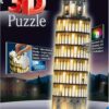 Ravensburger 3D Puzzle Tower of Pisa, Night Edition 9
